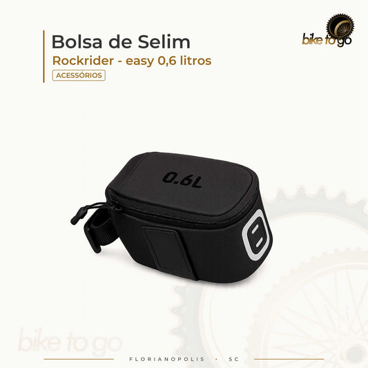 Bolsa de Selim - Rockrider Easy 0,6 - 1 Litros
