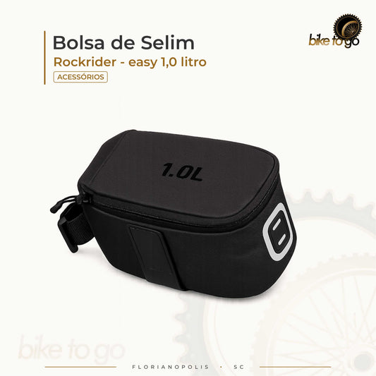 Bolsa de Selim - Rockrider Easy 0,6 - 1 Litros