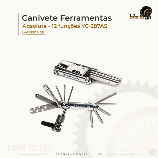 Canivete Ferramentas - Absolute 12 Funções
