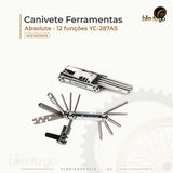Canivete Ferramentas - Absolute 12 Funções
