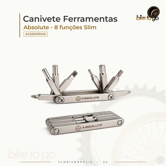 Canivete Ferramentas - Absolute Slim 8 Funções