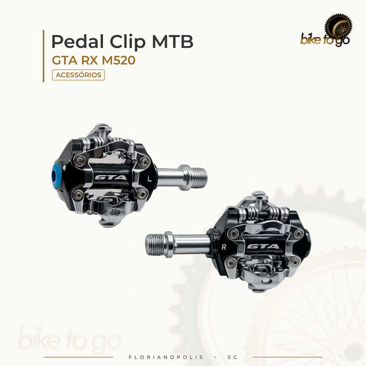 Pedal Clip - MTB GTA RXM520 rolamento
