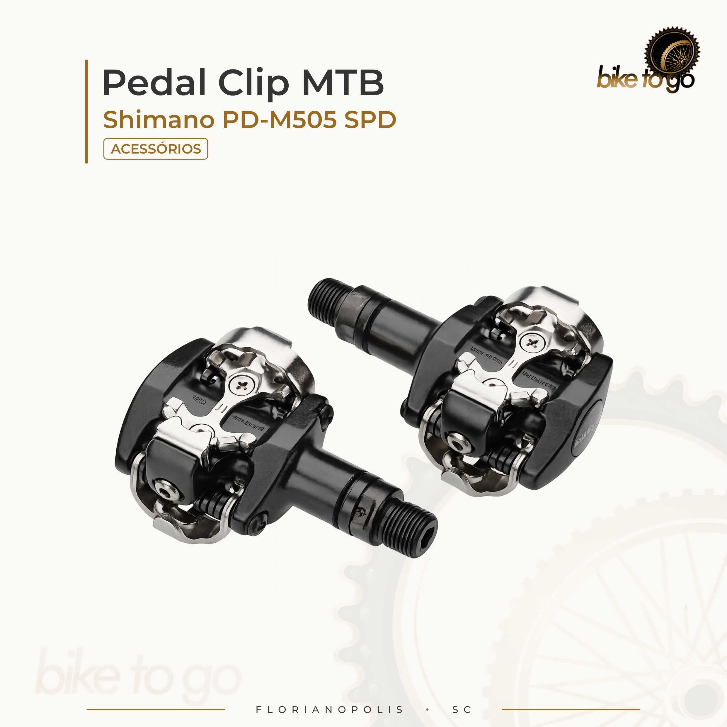 Pedal Clip - MTB Shimano PD-M505 SPD