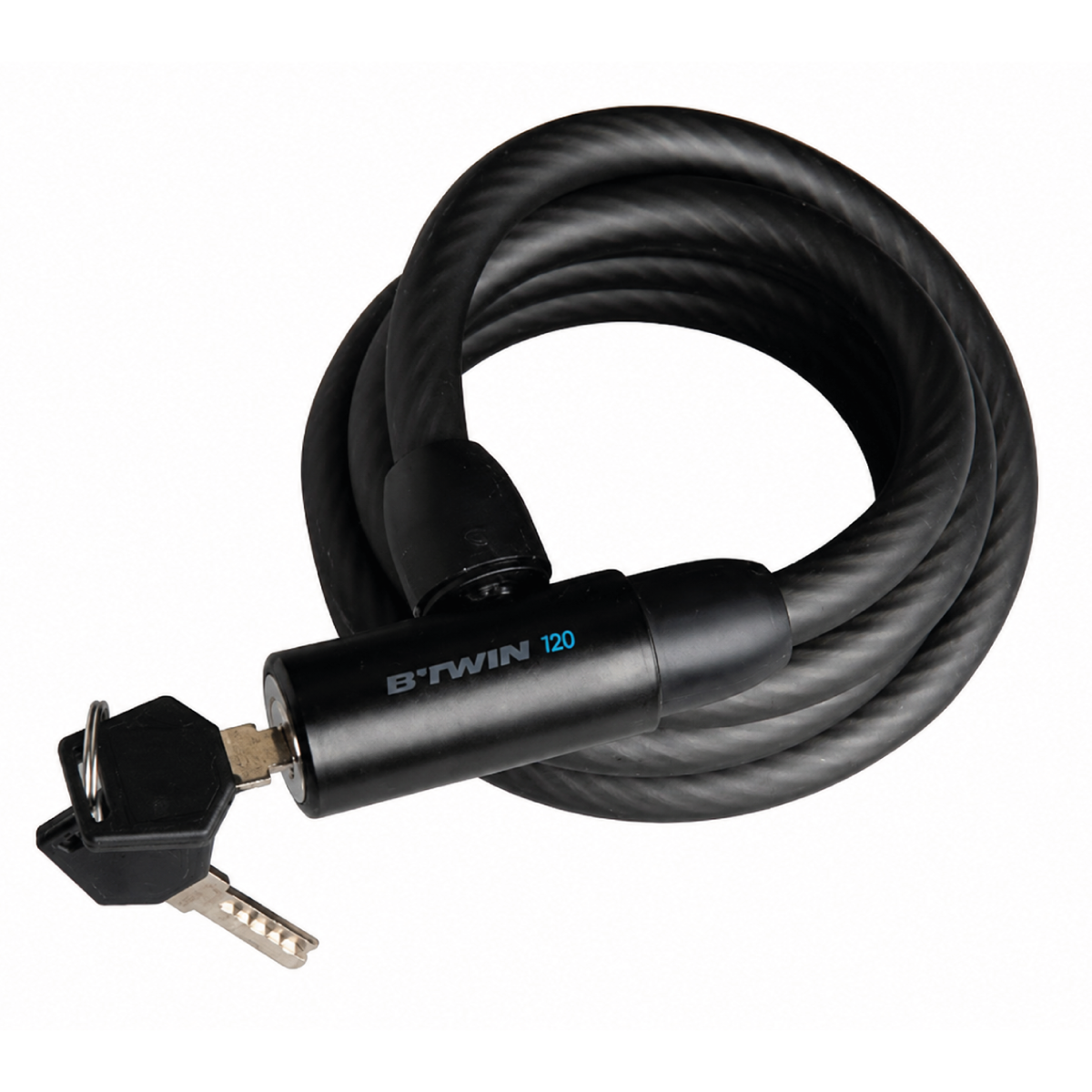 Cadeado - Btwin espiral c/2 chaves