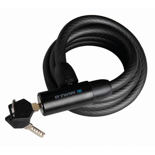 Cadeado - Btwin espiral c/2 chaves